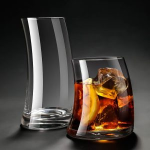 Premium Tall Glass – Bar Drinkware for Mojito, Whiskey & Cocktails