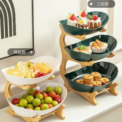Double Layer Fruit Rack