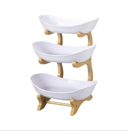 Double Layer Fruit Rack
