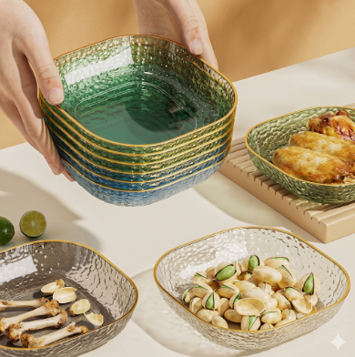 Minyi Tabletop Bone & Snack Plate