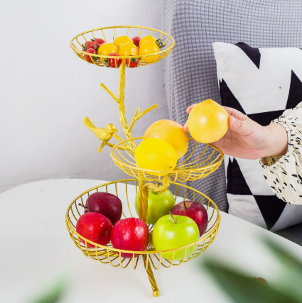 Nordic Fruit Bowl Modern Basket