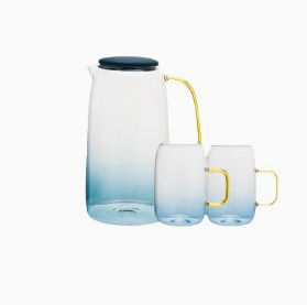 Nordic Water Jug Glass Set - 7pcs