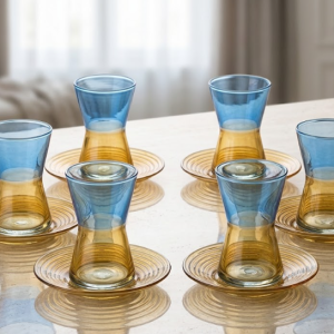 Turkish Two Color Mix Tea Cap