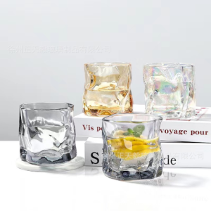 Twisted Whiskey Glass Cup