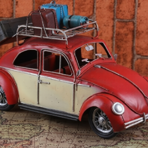 Vintage Iron Volkswagen Beetle Model Car