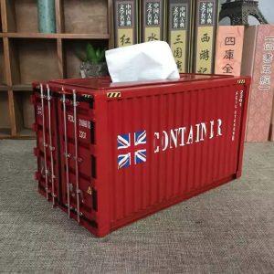 Industrial Shipping Container Tissue Box