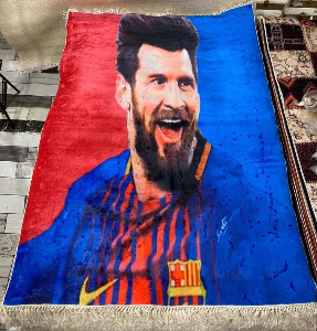 Exclusive Messi Football Fan Floor Mat